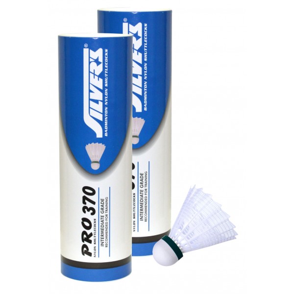Silvers PRO-370 White Nylon Shuttle Combo 1